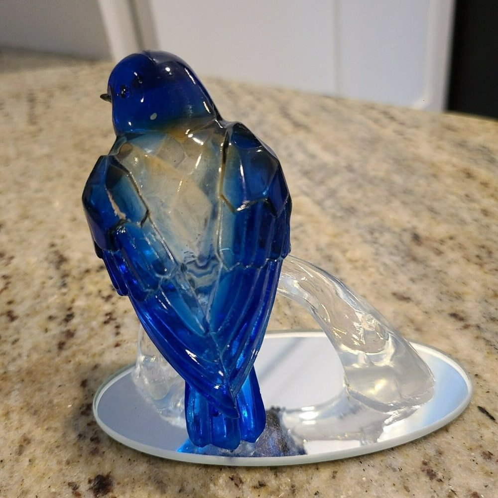 Blake Jensen Reflections of the Songbird Figurine. Beauty of the Sapphire - Picture 3 of 12
